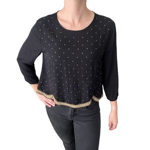 Black blouse, Francesca’s 